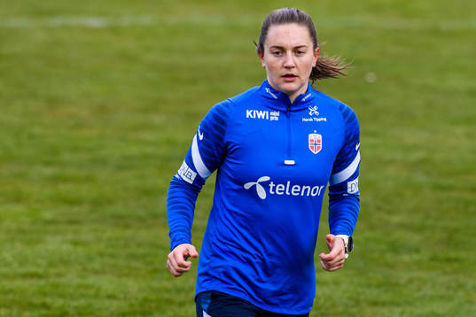 Vilde Bøe Risa of the Norwegian national football team