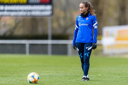 Guro Reiten of the Norwegian national football team