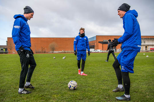 Mattias Håkansson, Johan Blomberg och Fritiof Björkén