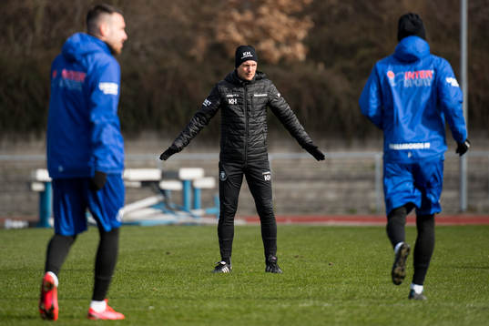 Tränare Kristian Haynes