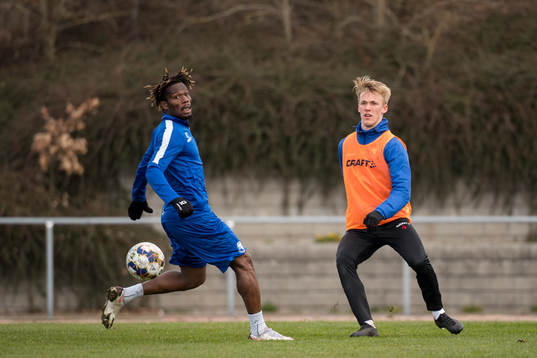 Abdul Fatawu Safiu och Sebastian Ellhult