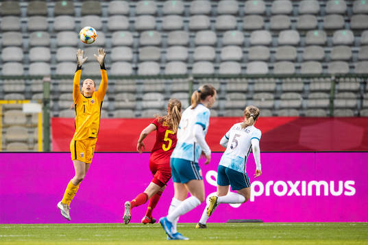 goalkeeper Cecilie Fiskerstrand of Norway