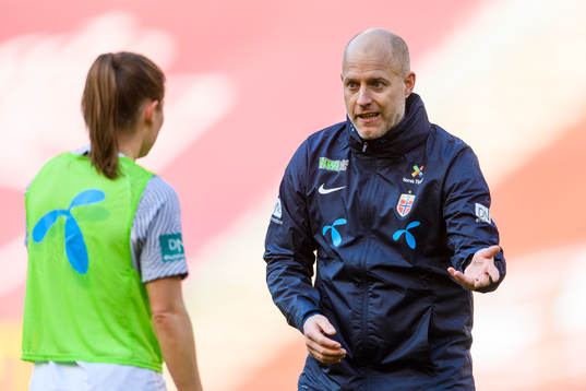 Assistant coach Anders Jacobson of Norway