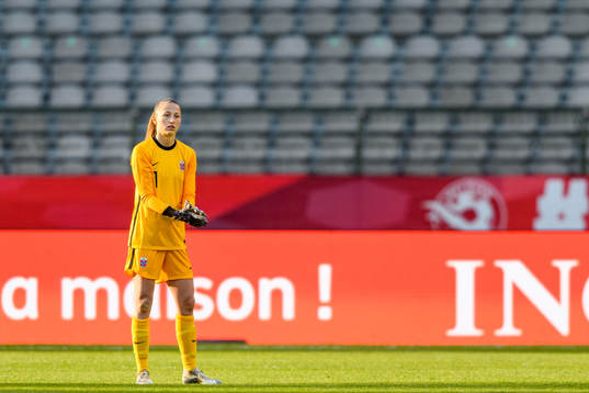 Goalkeeper Cecilie Fiskerstrand of Norway