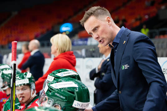 Frölundas tränare Roger Rönnberg
