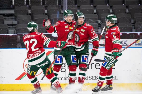 Frölundas Christoffer Ehn jublar