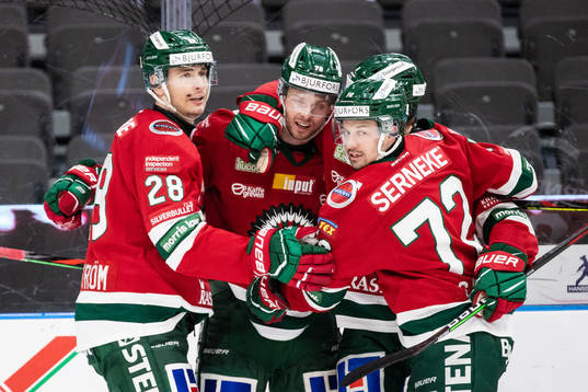 Frölundas Christoffer Ehn jublar