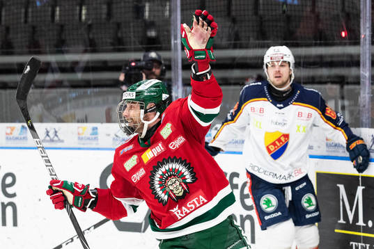 Frölundas Jan Mursak jublar