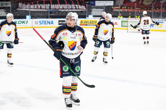 Djurgårdens Sebastian Strandberg deppar