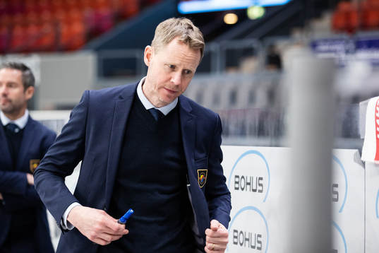 Djurgårdens tränare Robert Ohlsson deppar