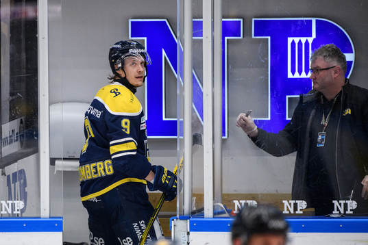 s Didrik Strömberg i utvisningsbåset