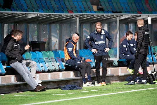Marek Hamsik kliver av träningen med IFK Göteborg