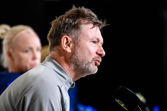 Peter Gerhardsson, Head coach of Sweden