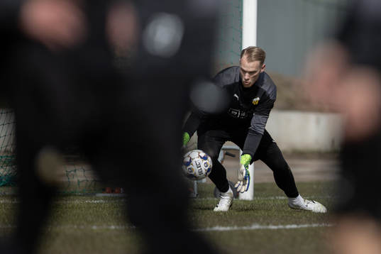Häckens målvakt Pontus Dahlberg