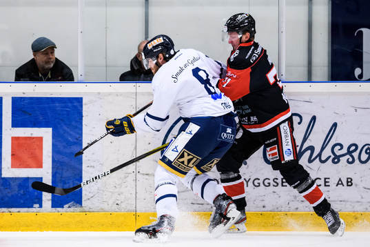 Visby/Romas Hampus Falk och Nybros Kalle Hult