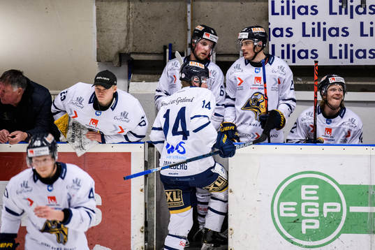 Visby/Romas spelare deppar