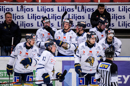Visby/Romas spelare deppar