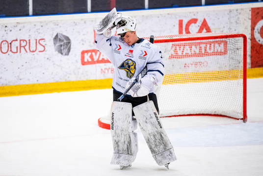 Visby/Romas målvakt Anton Malmborg