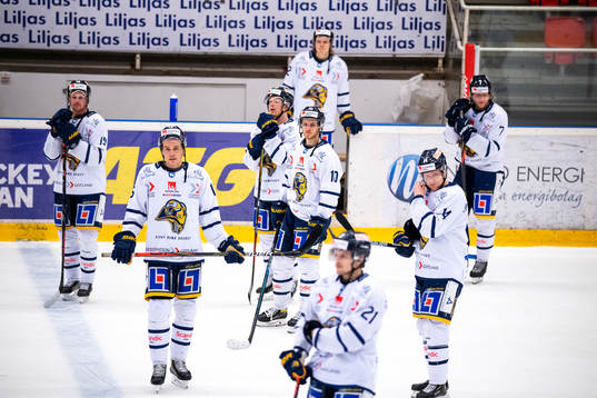Visby/Romas spelare deppar