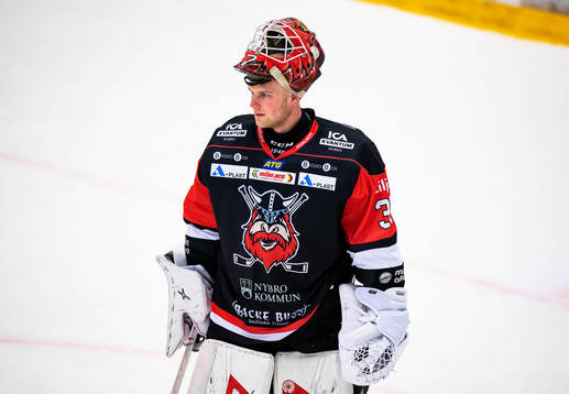 Nybros målvakt Robin Johansson