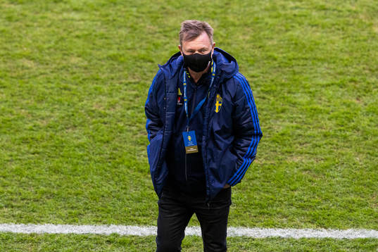 Peter Gerhardsson, head coach of Sweden