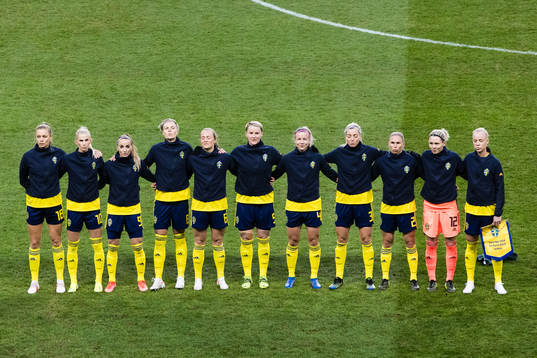 Fridolina Rolfö, Sofia Jakobsson, Kosovare Asllanis, Lina