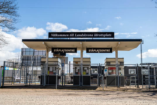 Exteriör av Landskrona IP