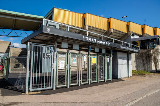 Exteriör av Landskrona IP