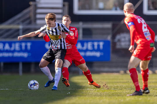Landskronas Filip Ottosson och Värnamos Oscar Johansson