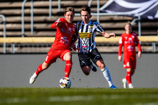Värnamos William Kenndal och Landskronas Filip Ottosson