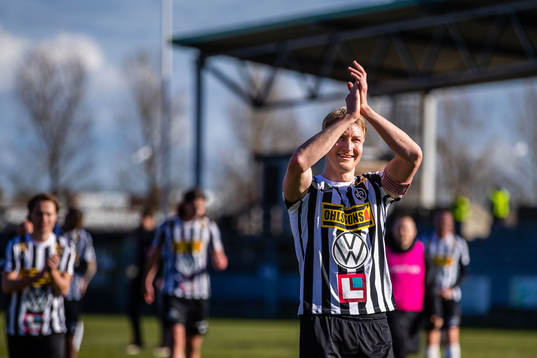 Landskronas Viktor Wihlstrand jublar