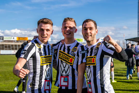 Landskronas Hampus Ferhm, Oscar Petersson och Alexander
