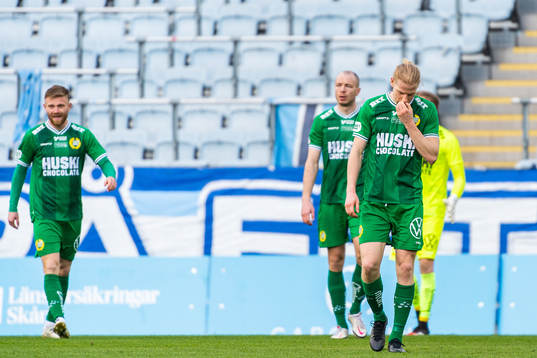 Hammarbys Gustav Ludwigson deppar