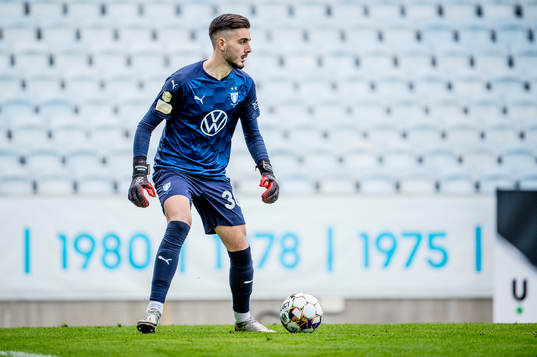 Malmö FFs målvakt Marko Johansson