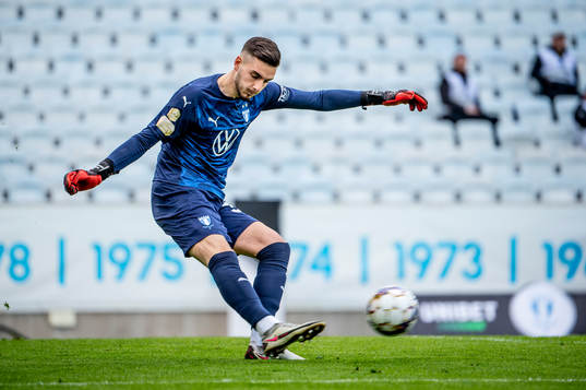 Malmö FFs målvakt Marko Johansson
