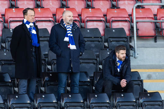 Klubbdirektör Håkan Mild och sportchef Pontus Farnerud