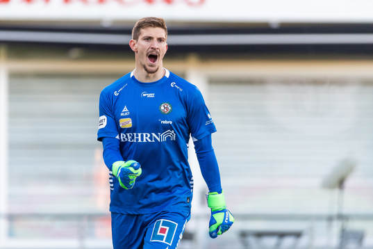 Örebros målvakt Bobby Allain