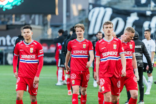 IFK Göteborgs Alexander Jallow, August Erlingmark, Jesper