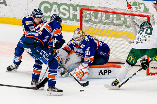 Växjös målvakt Viktor Fasth