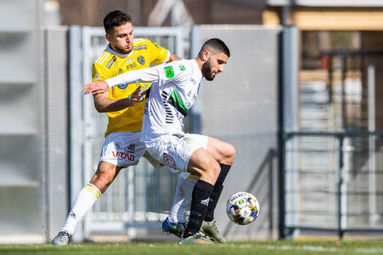 Falkenbergs Edi Sylisufaj och GAIS Aiham Ousou