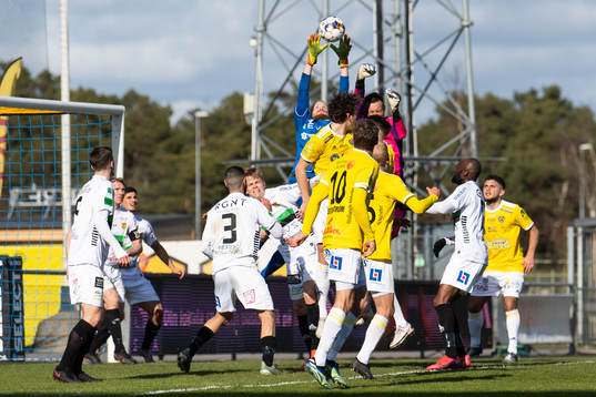 GAIS målvakt Mathias Karlsson