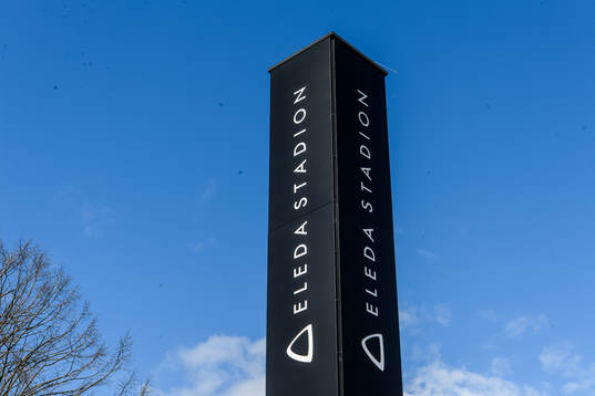 Exteriör över Eleda Stadion