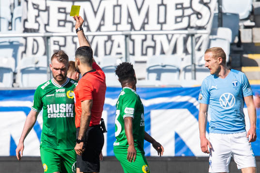 Hammarbys Mads Fenger Nielsen varnas