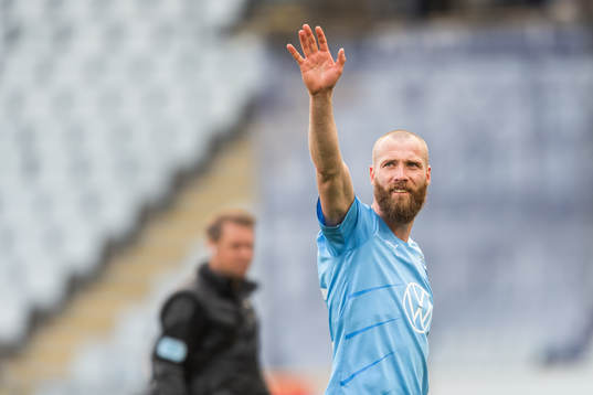 Malmö FFs Jo Inge Berget jublar