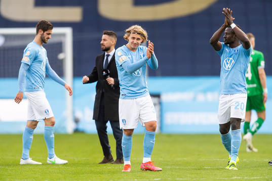 Malmö FFs Sebastian Nanasi jublar