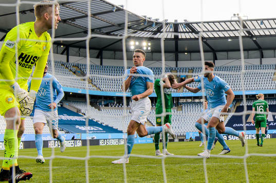 Malmö FFs Jonas Knudsen jublar