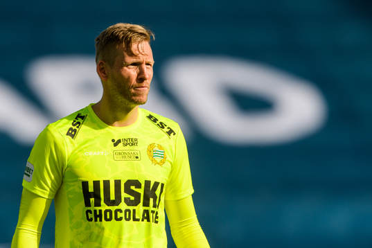 Hammarbys målvakt David Ousted