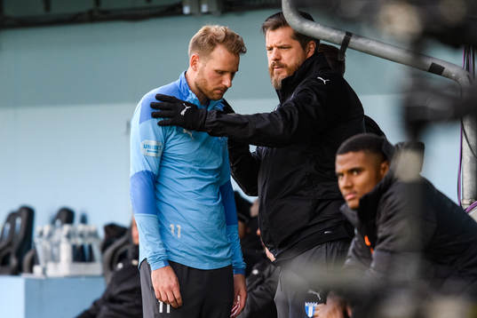 Malmö FFs Ola Toivonen och läkare Ola Svejme