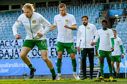 Hammarbys Gustav Ludwigsson, Richard Magyar och Rasmus