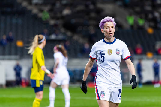 Megan Rapinoe of USA